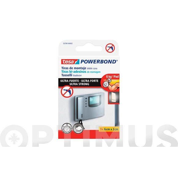 CINTA ADH DOBLE CARA POWERBOND 55790-6CM