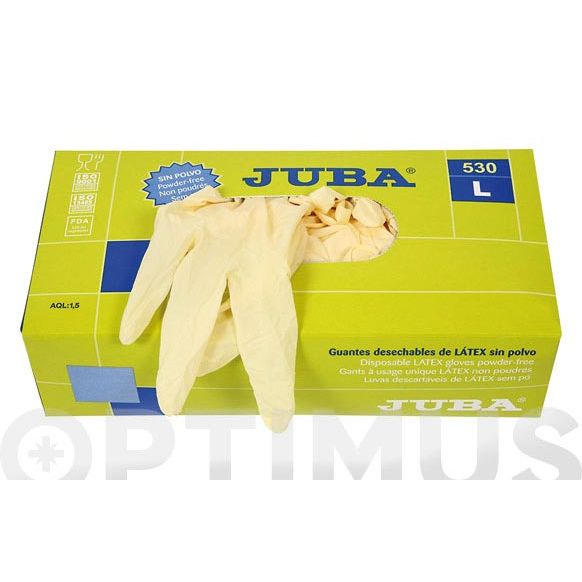 GUANTE LATEX SIN POLVO 530 T-XL