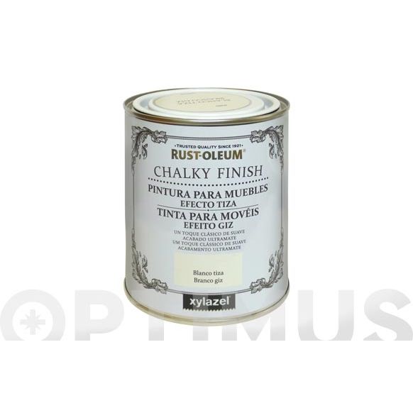 PINTURA EFECTO TIZA CHALKY 750ML-BLANCO ANTIGUO