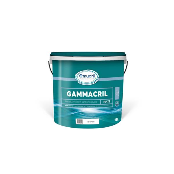 PINTURA PLASTICA FACHADAS GAMMACRIL Nº 1093 LISA DE 4 L.