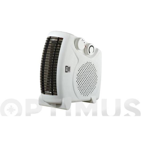 TERMOVENTILADOR 2 EN 1 BLANCO 1000/2000W. BOX PLUS