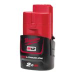 BATERIA DE 2,0 AH MILWAUKEE M12