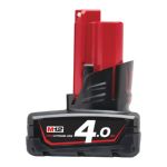 BATERIA DE 4,0 AH MILWAUKEE M12